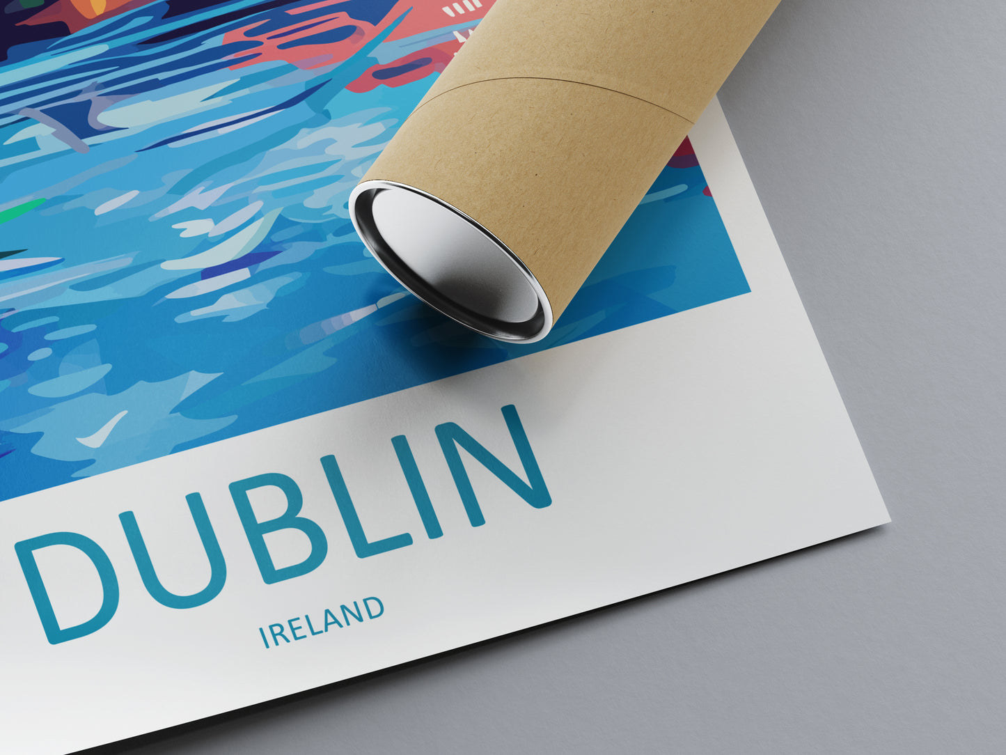 Dublin Ireland Travel Poster