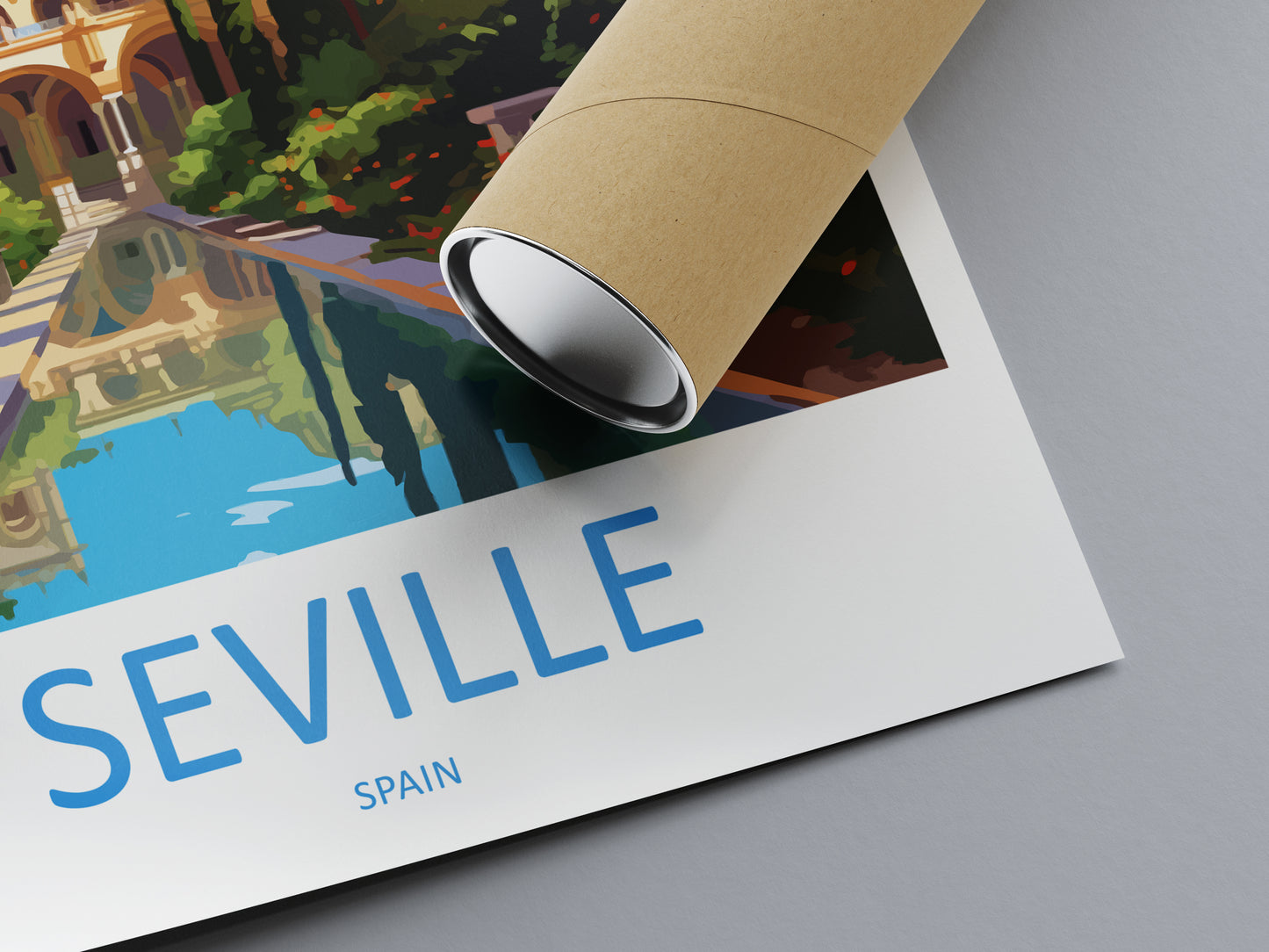 Seville Spain Travel Poster