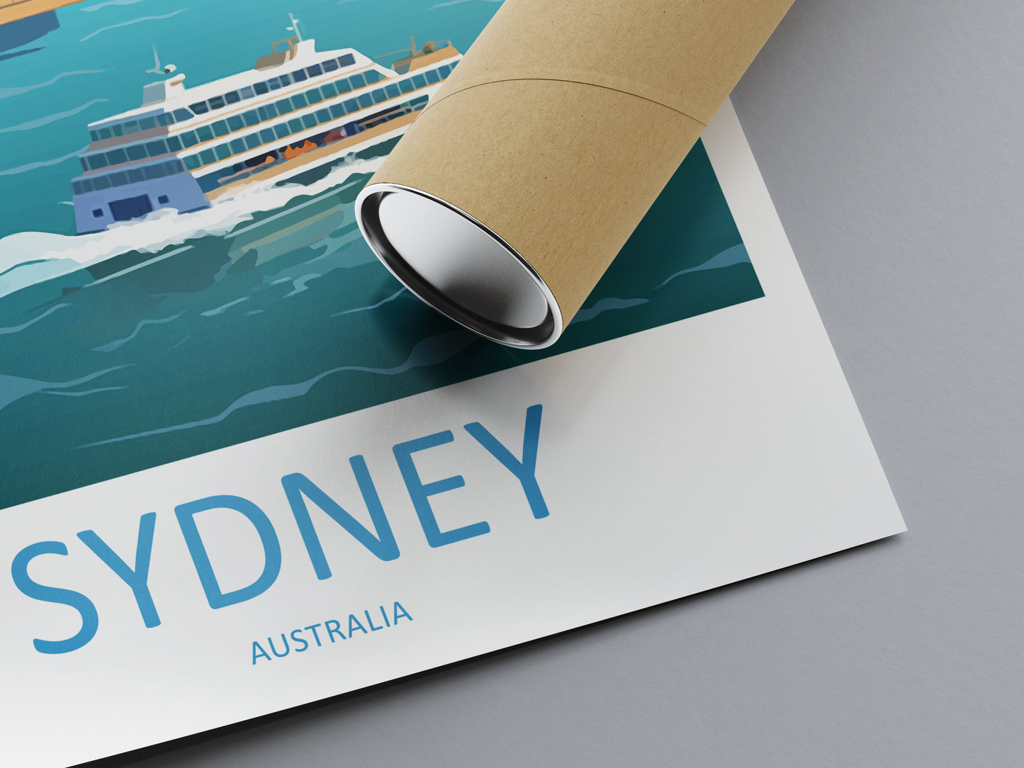 Sydney Opera House Australia Travel Poster