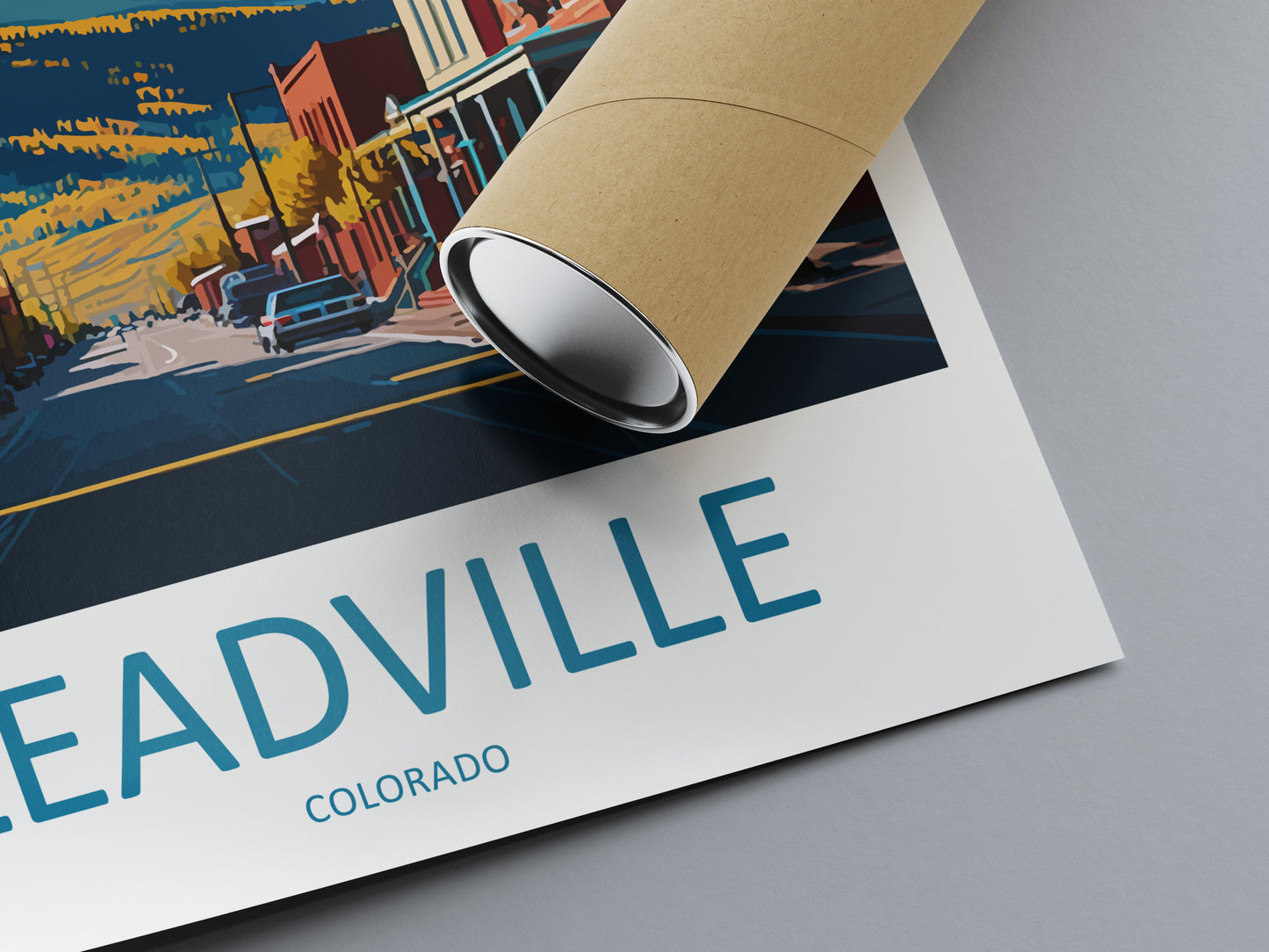 Leadville USA Travel Poster