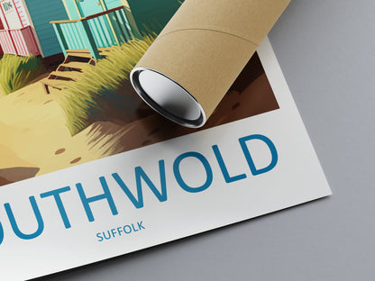 Southwold England Travel Poster