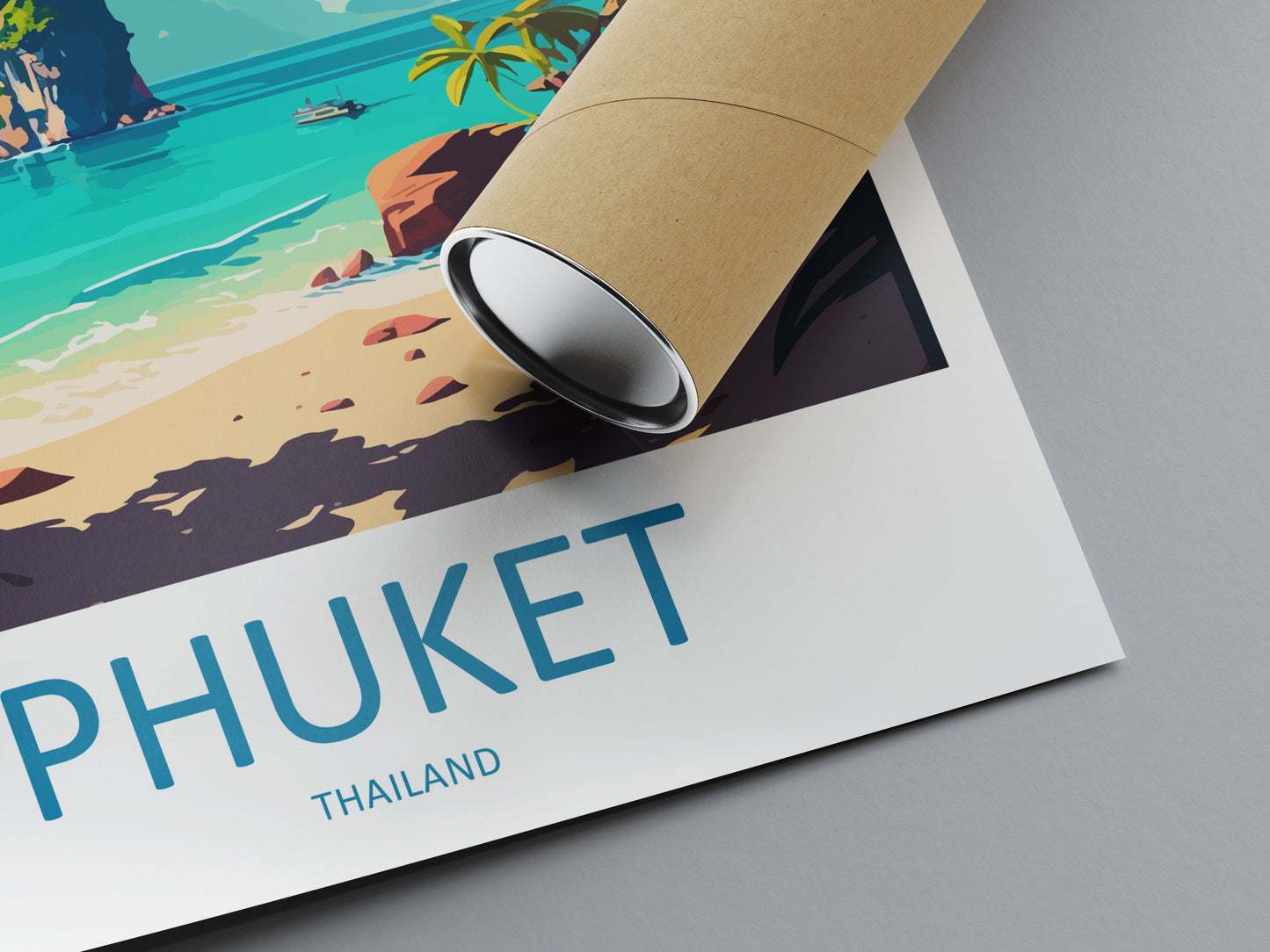 Phuket Thailand Travel Poster