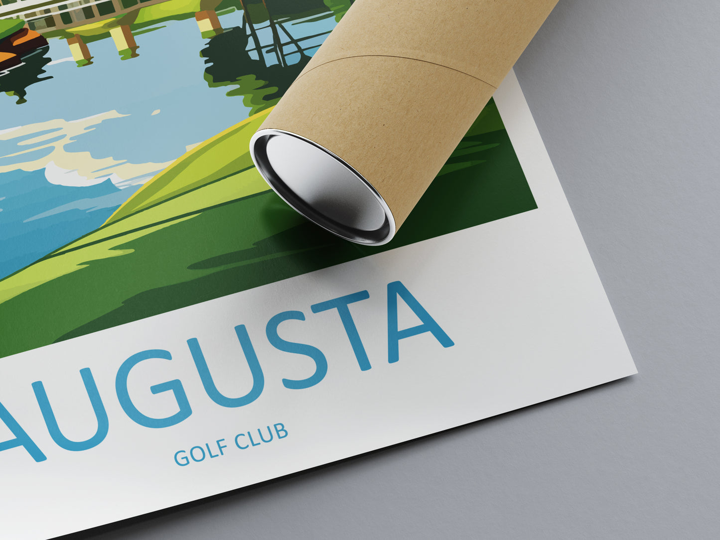 Augusta Golf Club Travel Poster