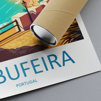 Albufeira Portugal Travel Poster