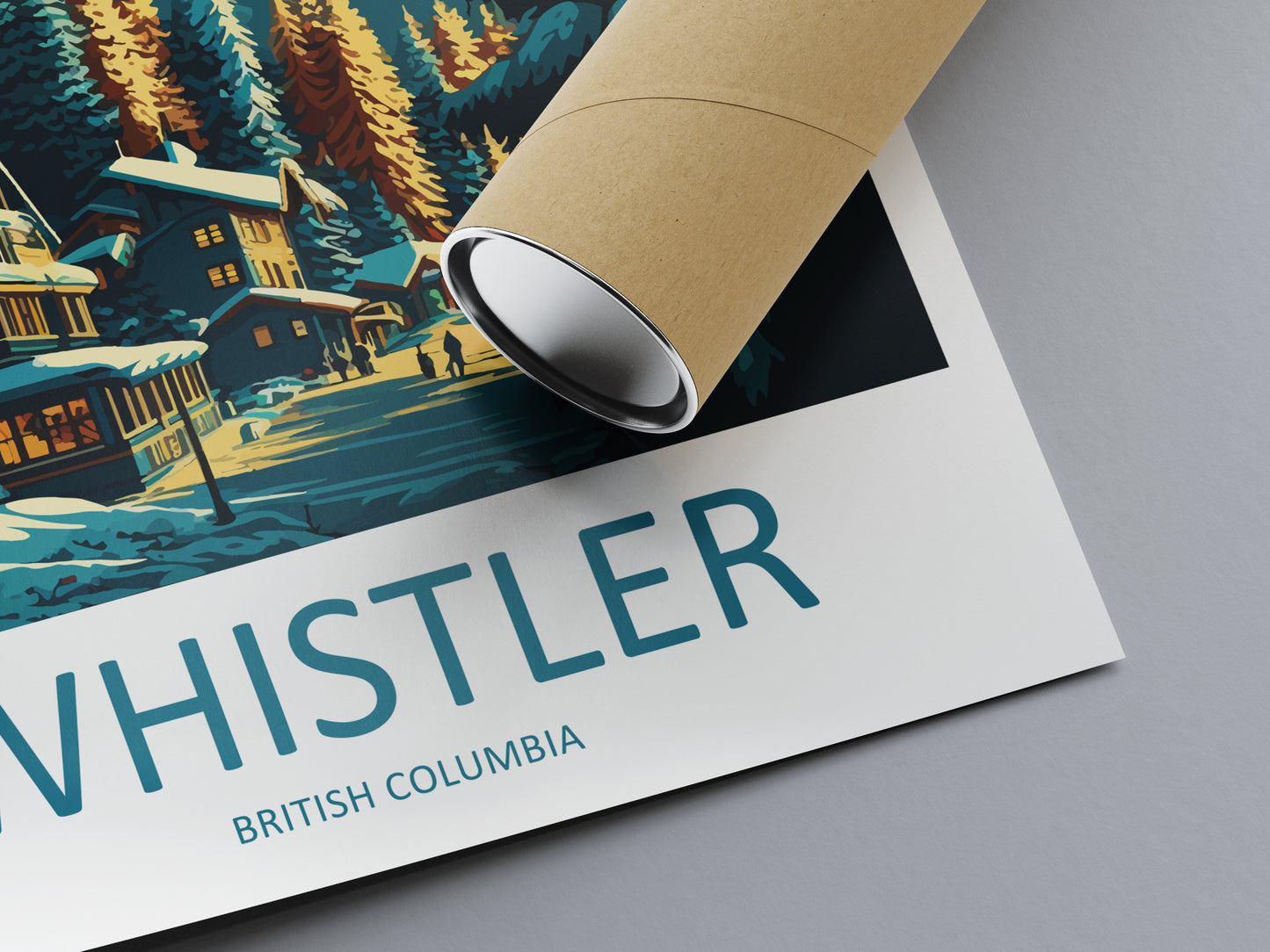 Whistler Canada Travel Poster