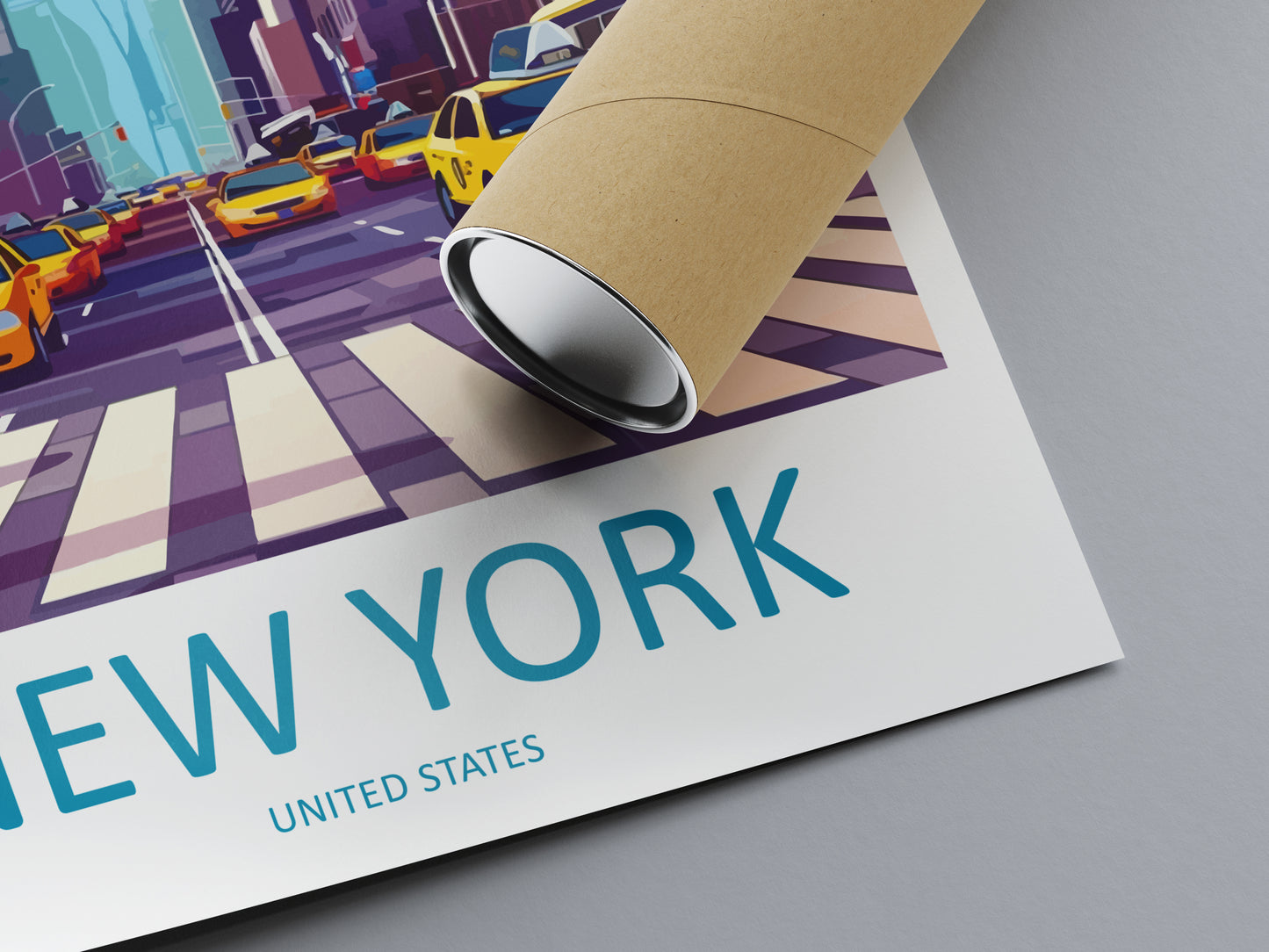 New York City United States Travel Poster