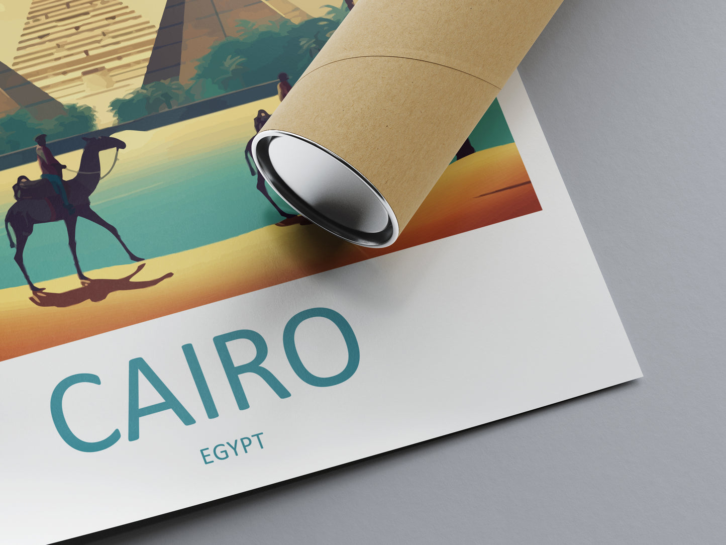 Cairo Egypt Travel Poster