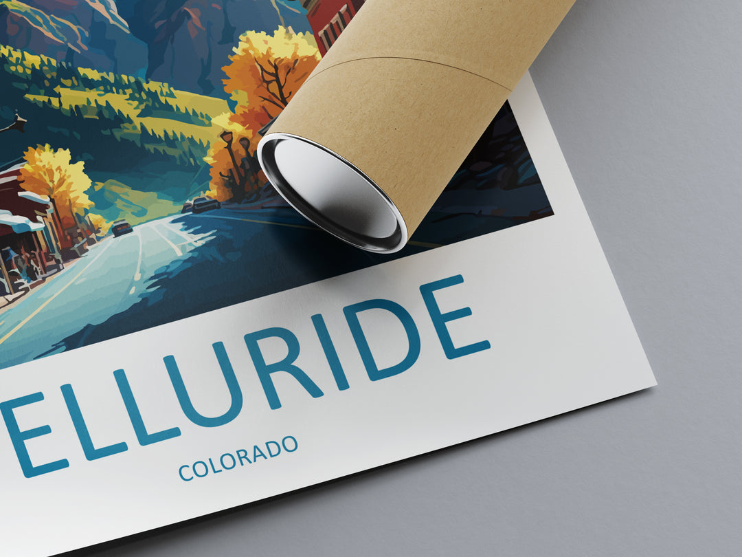 Telluride USA Travel Poster