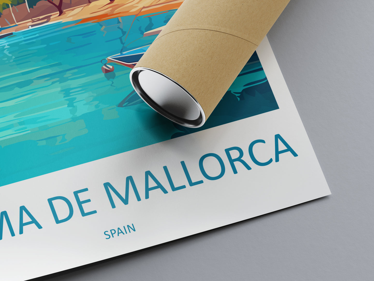 Palma De Mallorca Spain Travel Poster