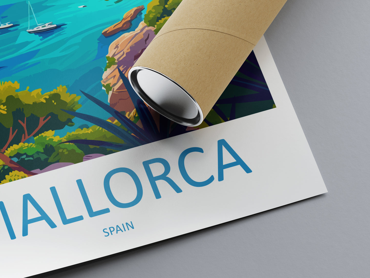 Mallorca Spain Travel Poster