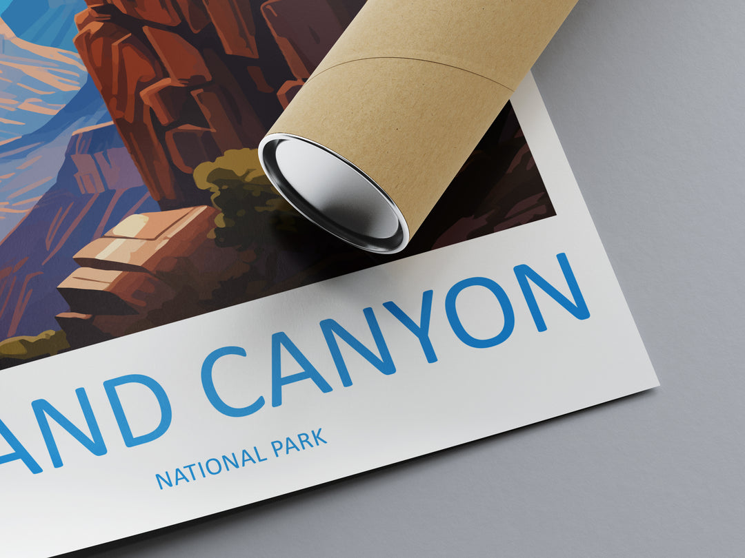 Grand Canyon USA Travel Poster