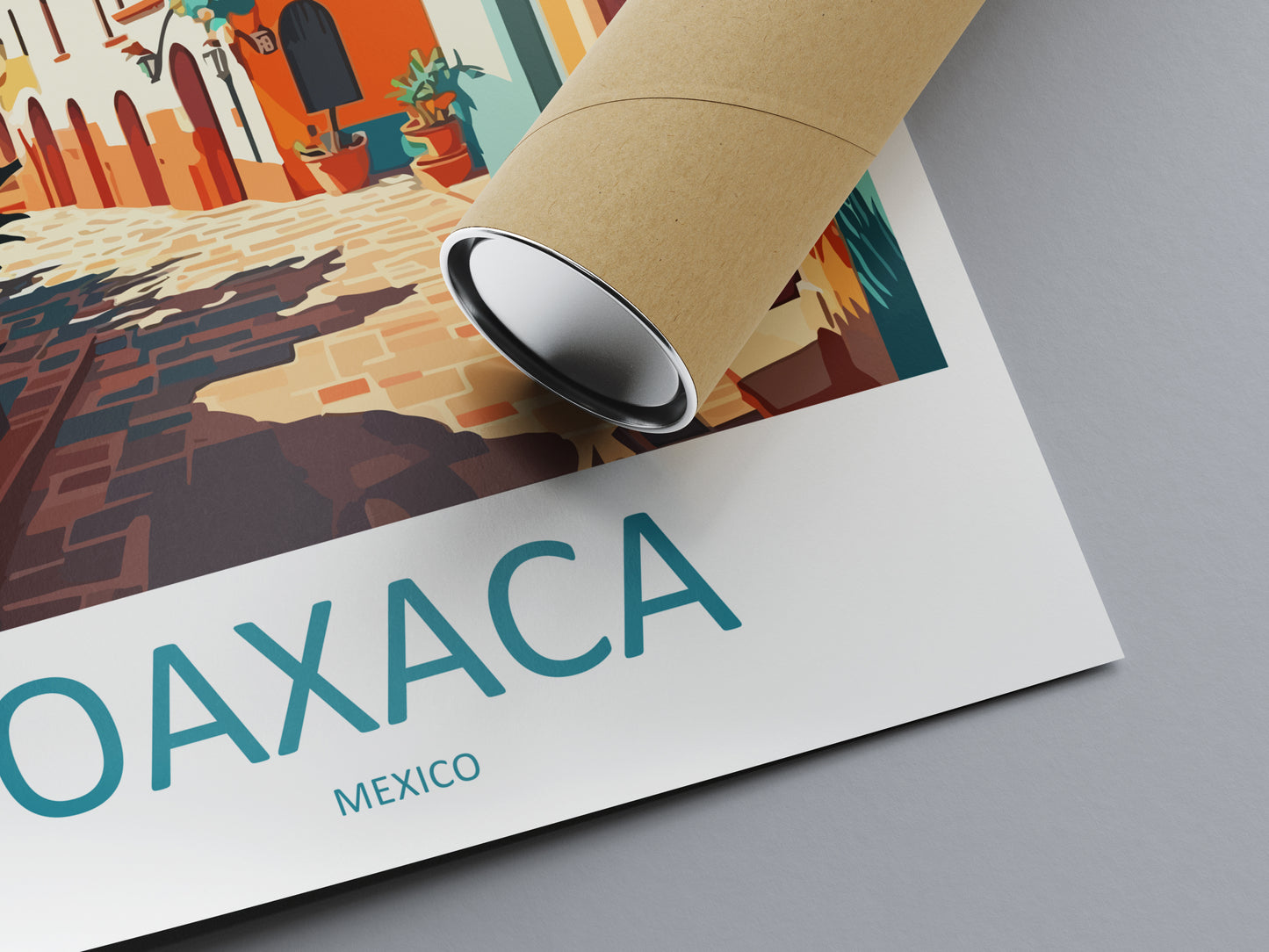 Oaxaca Mexico Travel Poster