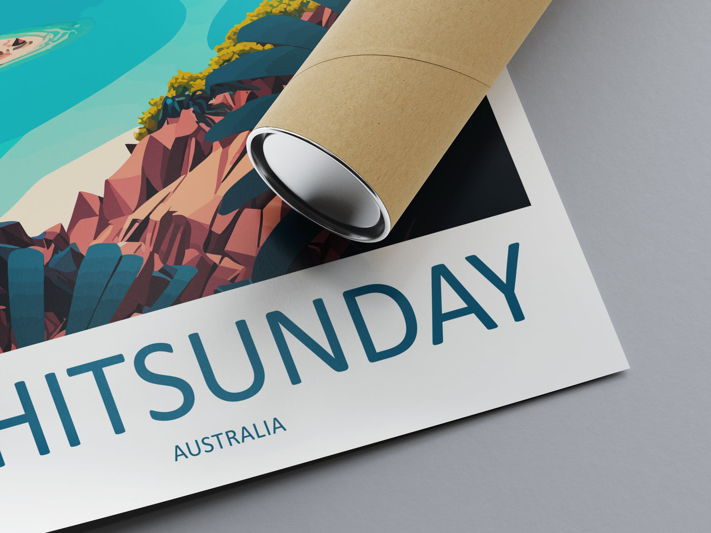 Whitsunday Australia Travel Poster