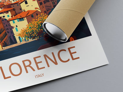 Florence Italy Travel Poster