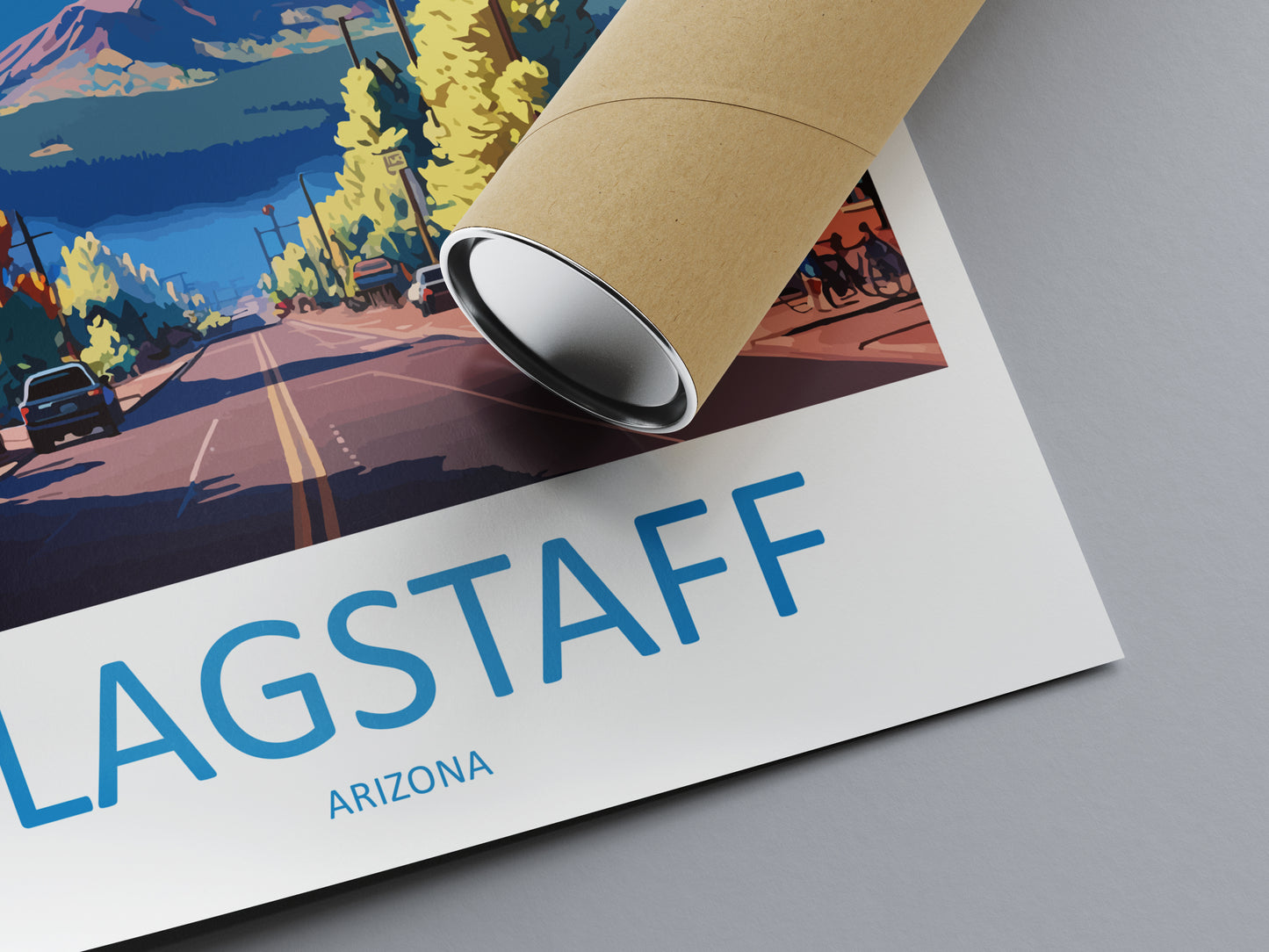 Flagstaff USA Travel Poster