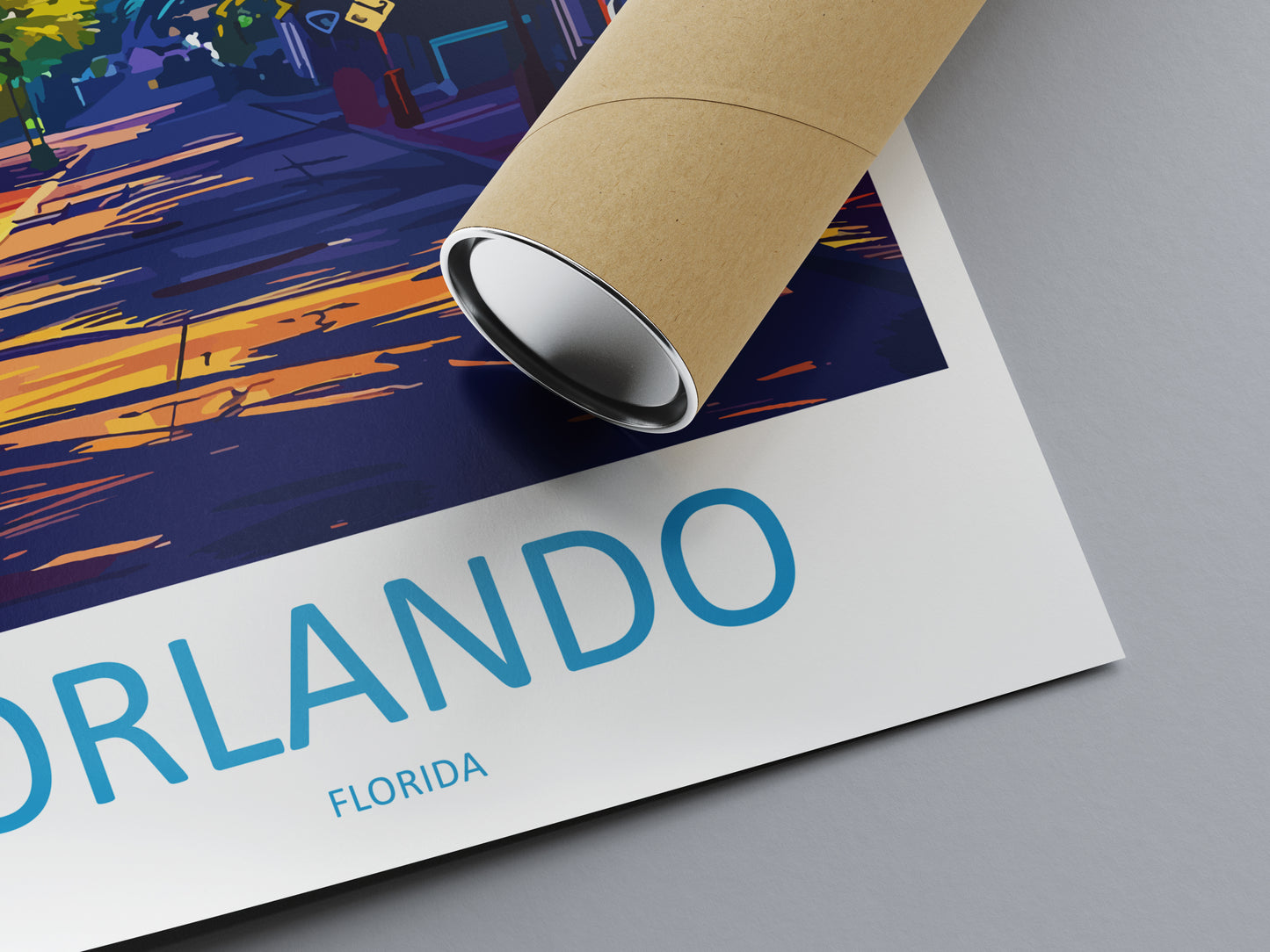 Orlando Florida USA Travel Poster