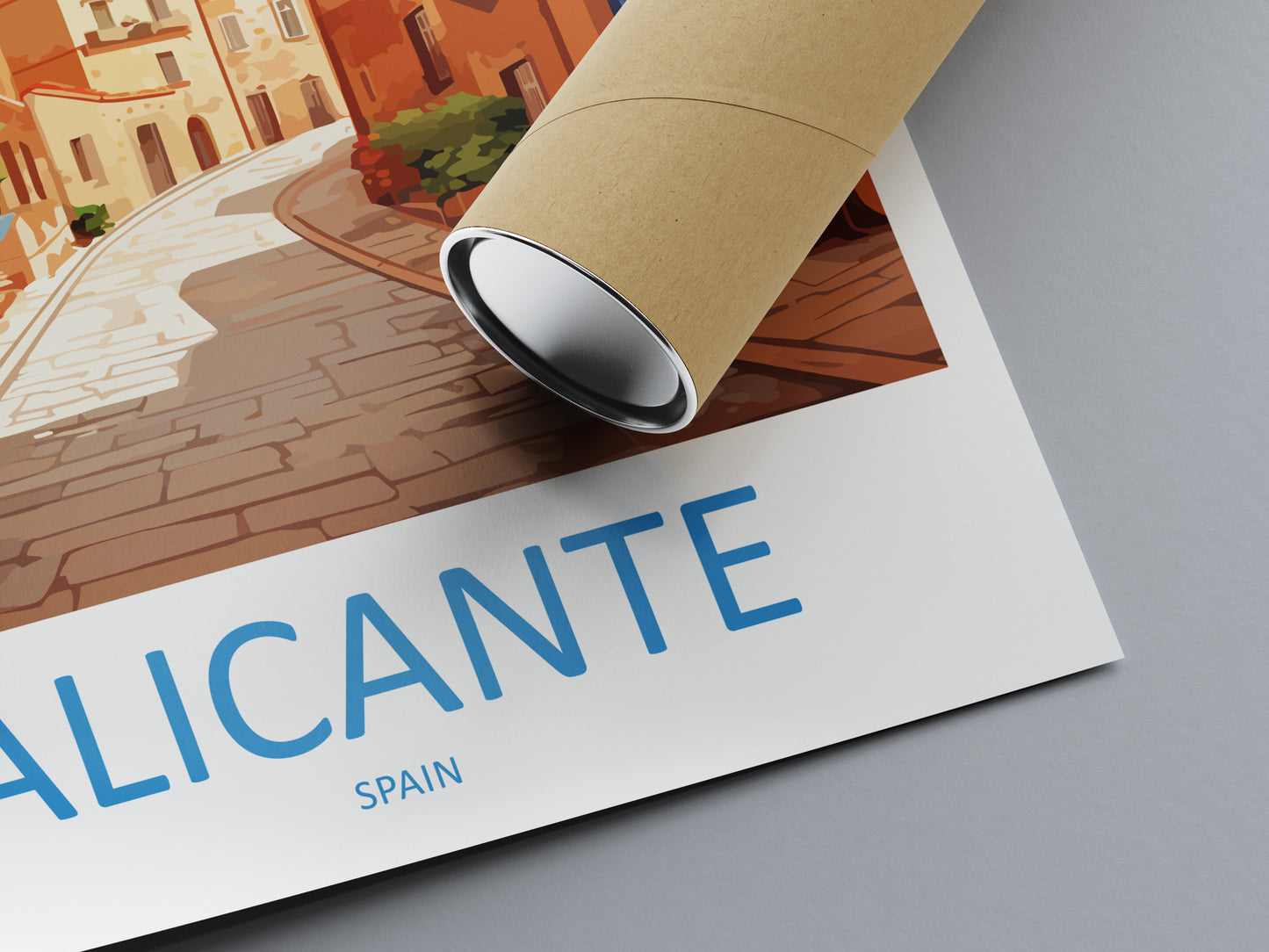 Alicante Spain Travel Poster