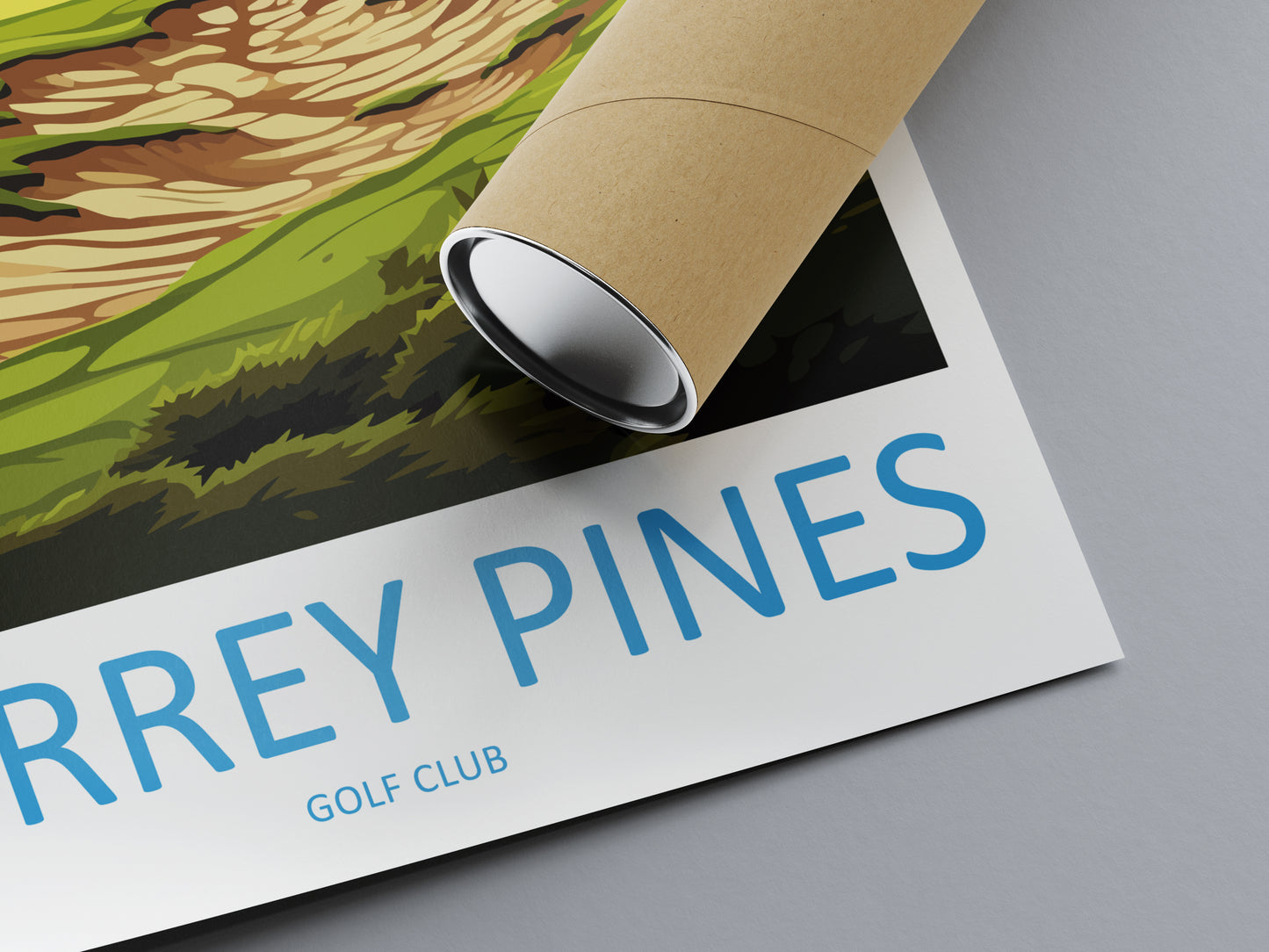 Torrey Pines Golf Course USA Travel Poster
