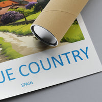 Basque Country Travel Poster