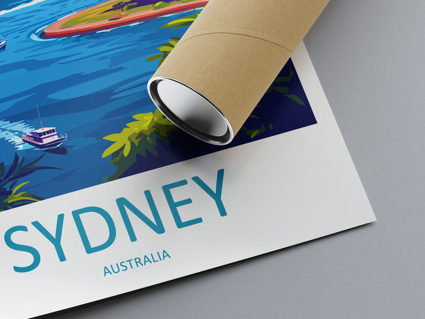 Sydney Opera House Australia Travel Poster