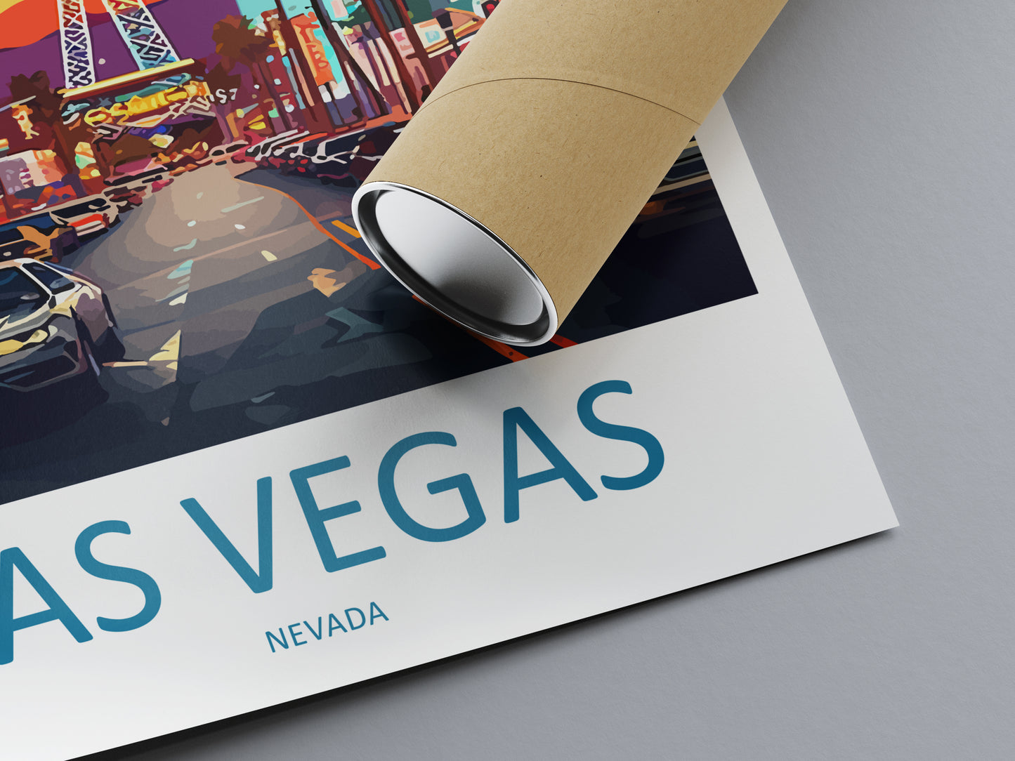 Las Vegas USA Travel Poster