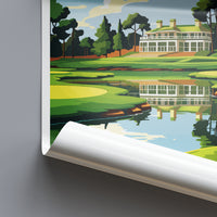 Augusta Golf Club Travel Poster