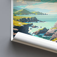Anglesey Wales Travel Poster