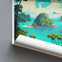 Bali Indonesia  Travel Poster
