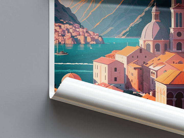 Kotor Montenegro  Travel Poster