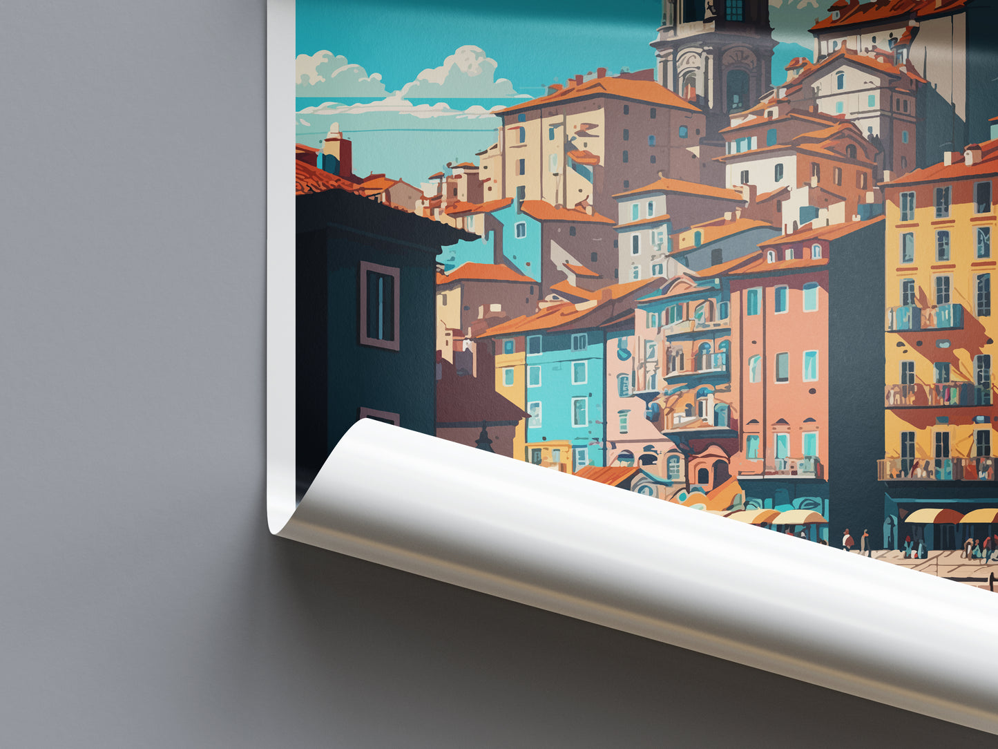 Porto Portugal Travel Poster