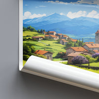 Basque Country Travel Poster