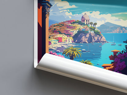 Ischia Italy Travel Poster