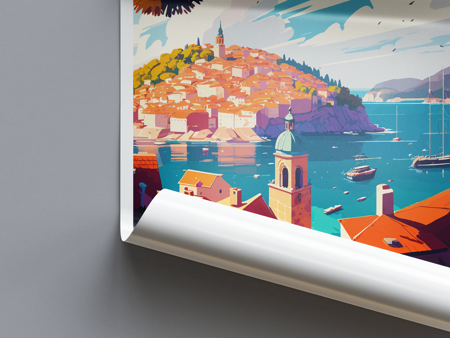 Hvar Croatia Travel Poster