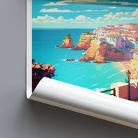 Albufeira Portugal Travel Poster