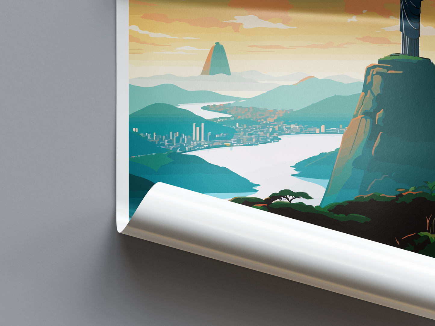 Rio De Janeiro Brazil Travel Poster