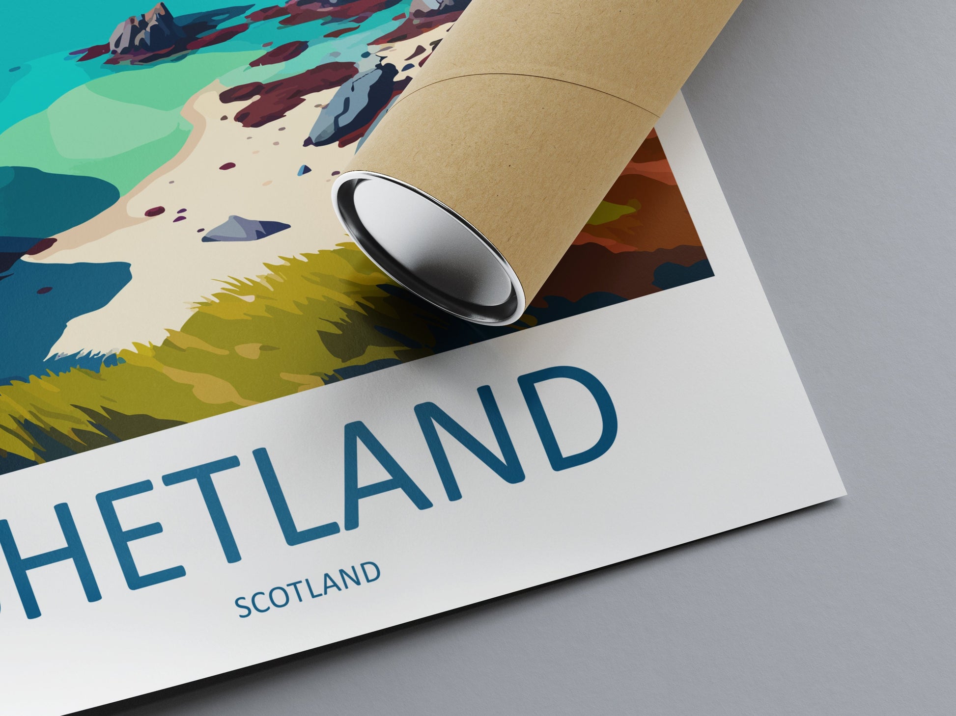 Shetland Travel Print Shetland Home Décor Scotland Art Print Shetland Wall Print For Shetland Gift Wall Hanging Scottish Islands Shetland