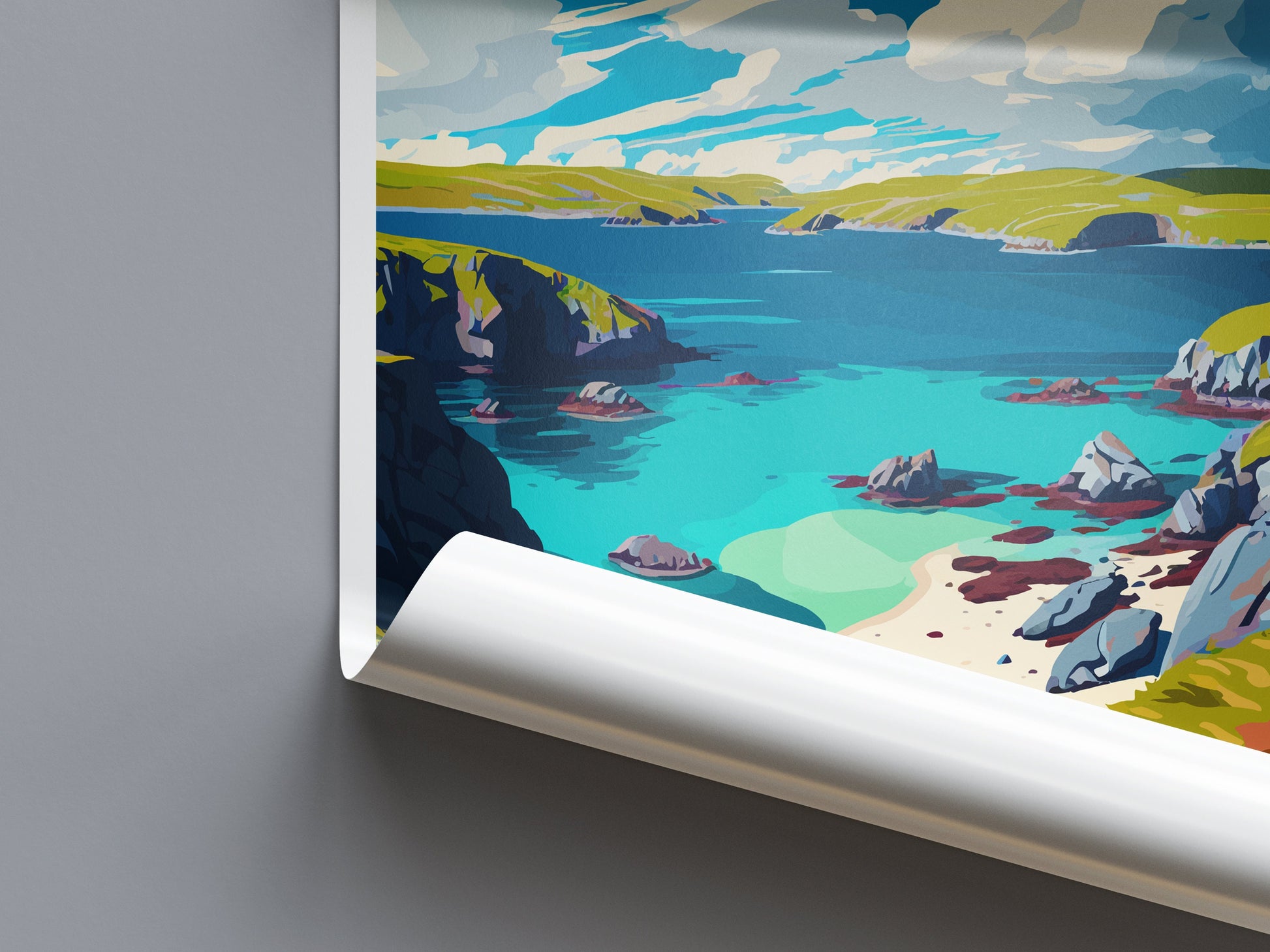 Shetland Travel Print Shetland Home Décor Scotland Art Print Shetland Wall Print For Shetland Gift Wall Hanging Scottish Islands Shetland