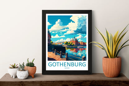 Gothenburg Print Gothenburg Home Décor Sweden Art Print Gothenburg Wall Print For Sweden Gift Wall Hanging Gothenburg Home Decor Artwork