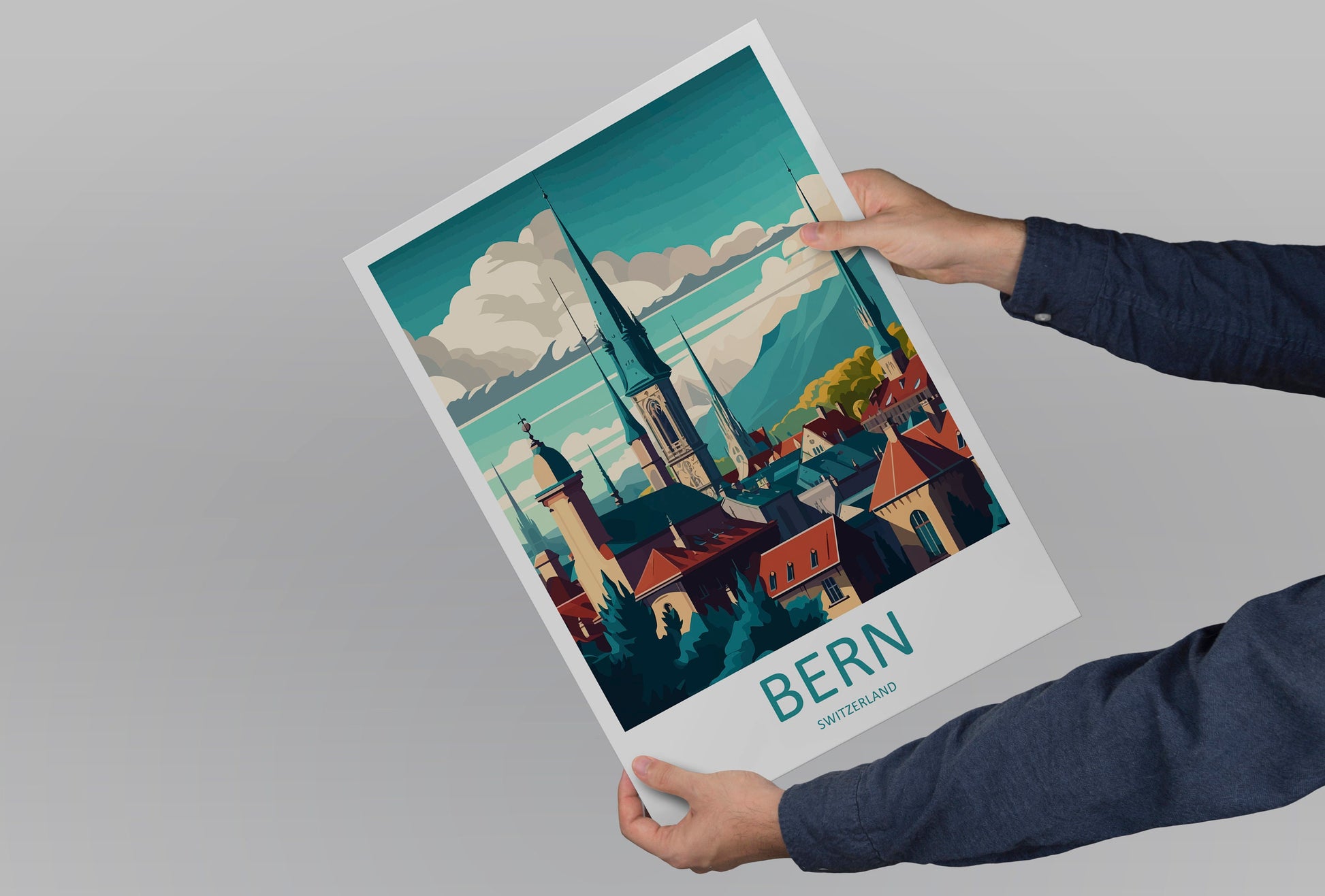 Bern Print Bern Home Décor Switzerland Art Print Bern Wall Print For Switzerland Gift Wall Hanging Bern Home Decor Artwork Bern Poster Art