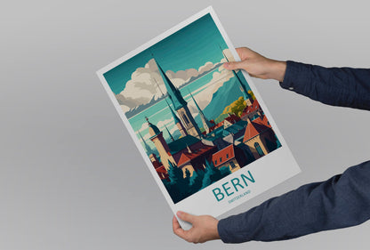Bern Print Bern Home Décor Switzerland Art Print Bern Wall Print For Switzerland Gift Wall Hanging Bern Home Decor Artwork Bern Poster Art