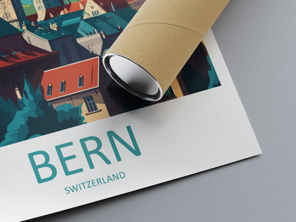 Bern Print Bern Home Décor Switzerland Art Print Bern Wall Print For Switzerland Gift Wall Hanging Bern Home Decor Artwork Bern Poster Art