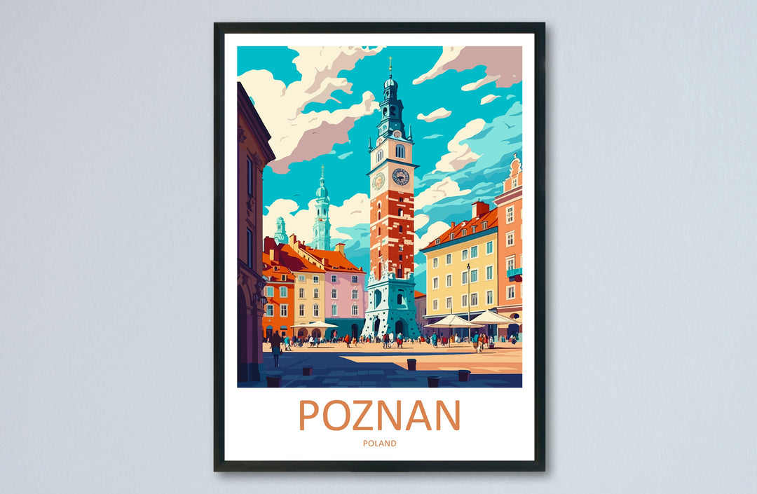 Poznan Print Poznan Home Decor European City Art Print Poznan Wall Art for Poland Enthusiast Gift Wall Hanging Poznan Poland Print Poster