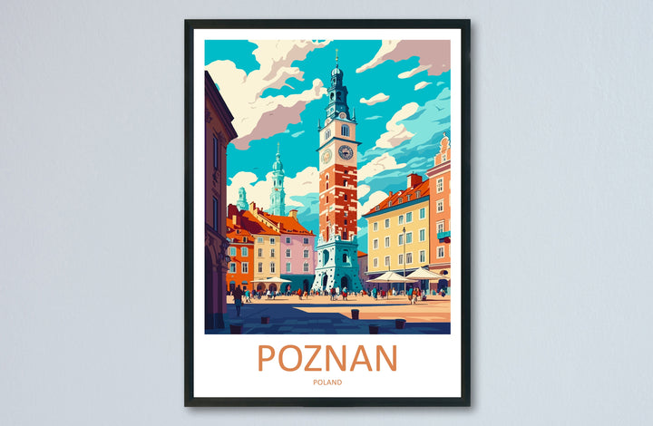 Poznan Print Poznan Home Decor European City Art Print Poznan Wall Art for Poland Enthusiast Gift Wall Hanging Poznan Poland Print Poster