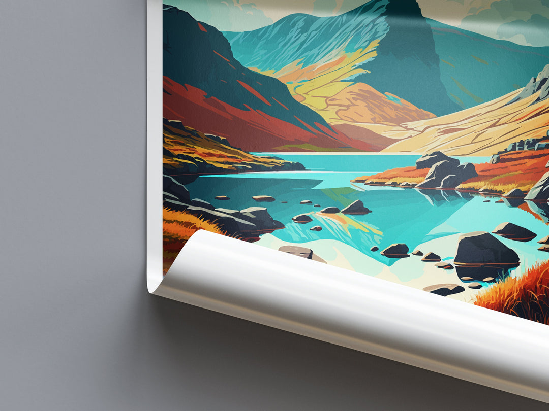 Snowdonia Print Snowdonia Home Decor Landscape Art Print Snowdonia Wall Art for Nature Enthusiast Gift Wall Hanging Snowdonia Wales Wall Art