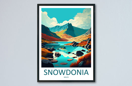 Snowdonia Print Snowdonia Home Decor Landscape Art Print Snowdonia Wall Art for Nature Enthusiast Gift Wall Hanging Snowdonia Wales Wall Art