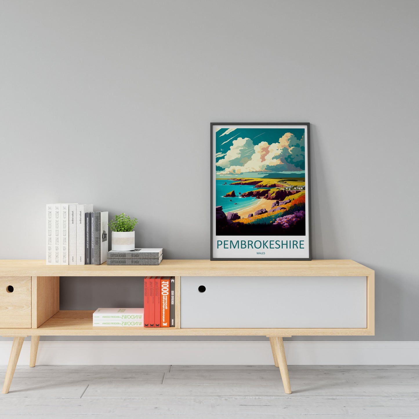 Pembrokeshire Print Pembrokeshire Home Decor Landscape Art Print Pembrokeshire Wall Art Nature Enthusiast Gift Wall Hanging Pembrokeshire