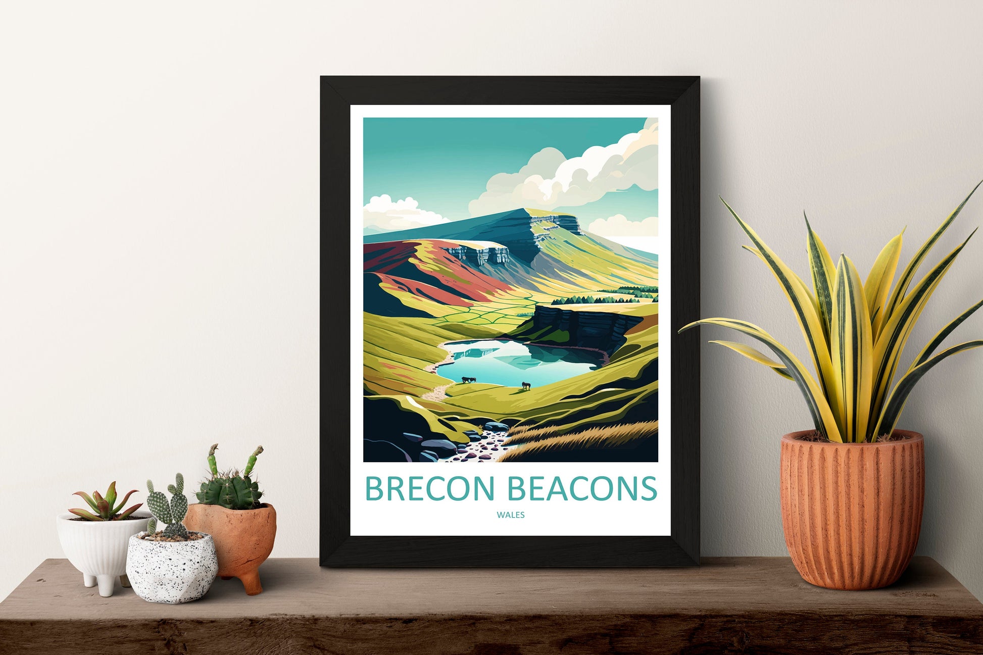 Brecon Beacons Print Brecon Beacons Home Decor Landscape Art Print Brecon Beacons Wall Nature Enthusiast Gift Wall Hanging Brecon Beacons