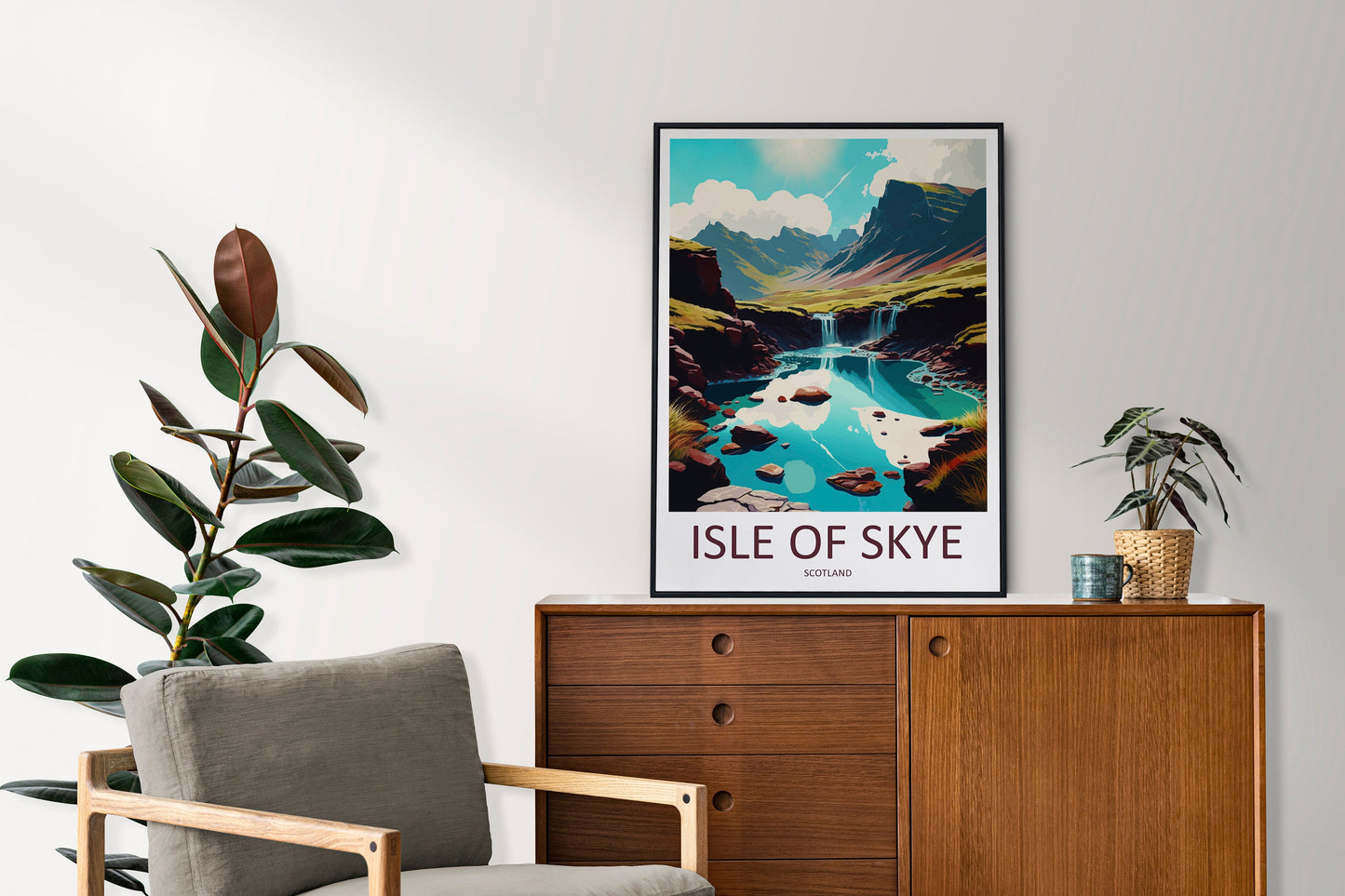 Isle of Skye Print Isle of Skye Home Decor Landscape Art Print Isle of Skye Wall Art for Scotland Enthusiast Gift Wall Hanging Isle of Skye