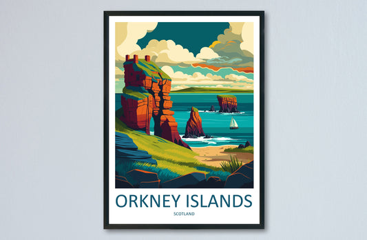 Orkney Islands Print Orkney Islands Home Decor Landscape Print Orkney Islands Wall Art Scotland Enthusiast Gift Wall Hanging Orkney Islands