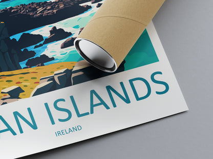 Aran Islands Print Aran Islands Home Decor Landscape Art Print Aran Islands Wall Art for Ireland Enthusiast Gift Wall Hanging Aran Islands